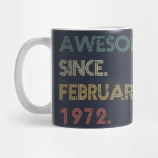 Awesome Since February 1972 Mug